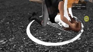 Kaede vs Ira Second Life catfight