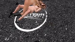 Kaede vs Ira Second Life catfight