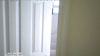 Step Mom Caught In The Shower And She Sucked Juniors Hard Cock To Make It Go Away! Madi Blaze