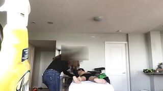 Legit Bolivian RMT Giving into Huge Asian Cock - 1st Appointment