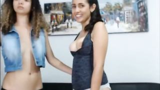 Lesbian Threesome Latina Teens sooo Juicy