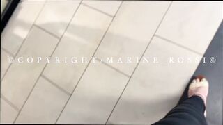 A stranger surprises me in a test cabin and fucks my ass