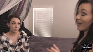 Sexy Sinn Sage Dildo FuSexy Mature Sinn Sage Loves To Drill Lily LaBecking Lily LaBeau's Pink Pussy!