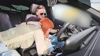 Swallowed the driver's sperm