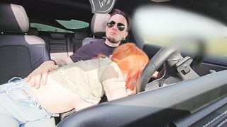 Swallowed the driver's sperm