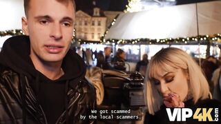 He can't resist the GOTH GIRL'S pussy. HUNT4K compilation