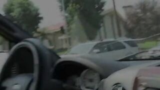 Whorish chick Brandi Edwards is cheating on her old man with young hot tempered neighbor
