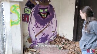 Cute girl fucked hard in an abandoned building - Public Sex - KLX