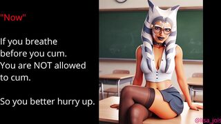 Ahsoka Tano is your Master JOI (Breathplay, CBT)