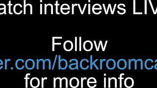 Hot First Timer on the Casting Couch