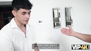 VIP4K. Czech blonde bitch is cheating on her BF in sake of her wedding ring