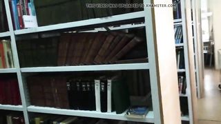 Lesbian In Library