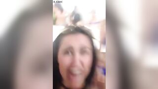 Lesbians pussylicking cought!
