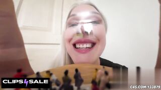 Belly Fetish and Giantess Toilet SFX: Eating and Farting