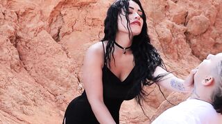 Horny desert goddess stalks a lost boy until she fucks him - ALEJANDRA PALACIOS