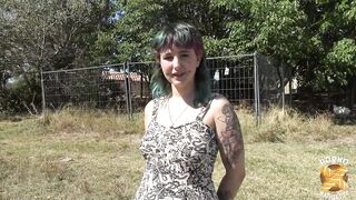 Khala, beautiful naughty girl, wants two cocks in her little pussy