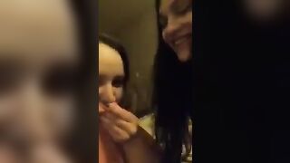 Russian girls lesbian in webcam