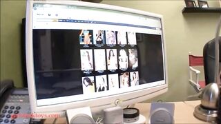 Sexy hoes lesbain it out with dildos and vibrators