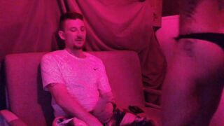 Ebony Stripper Warns White Guy Not To Touch Until She Sees His HUGE Cock Then Begs