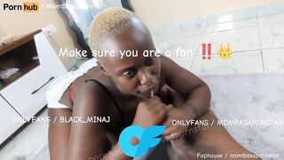 FEMALE DISK JOCKEY BLACKMINAJ WORKS HER BUBBLE BUTT ON SOME BIG HARD DICK - Mombasapornstar