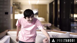 PURE TABOO Desperate MILF Pristine Edge Has Affair With Stepson In Exchange For His Help - PART 1+2