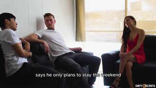 MY FOREIGN FRIEND FUCKS MY STEPMOM