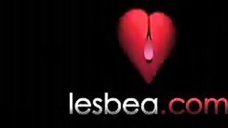 Lesbea Lips coated in pussy juices