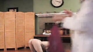 Lesbian enema