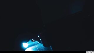 Home Intruders Get Caught - Cute 18 year Old Shelena Deep Fucked by Monster Hentai Cock