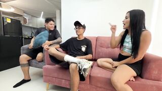 I bet my wife's ass with my best friend and I end up losing and he fucks her better than me and she likes it.