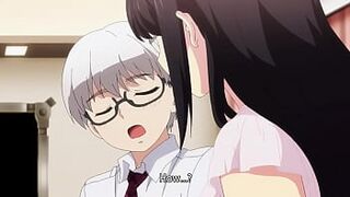 Hentai girl with glasses enjoys sex (UNCENSORED)