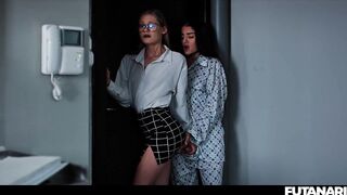 Shemale Sex at the - Trans Girl with Futa Cock Creampies Tiffany Tatum