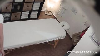Brunette Bombshell Takes Her Masseur’s Cock Like a Pro
