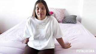 PutaLocura - Young Spanish woman with a huge ass Zivanka is caught on the street by Torbe