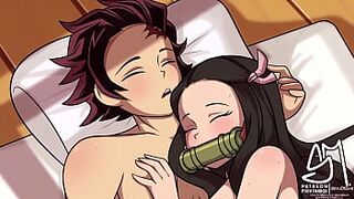 Demon Slayer Sex Porn Hentai Hot Horny Animation Compilation Cumming Anime Parody