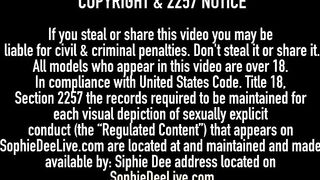 Ass Licking Lesbians Sophie Dee & Lisa Ann Enjoy Their Cunts
