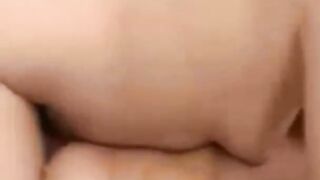 Lesbian nipple fuck 