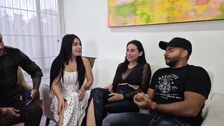 A FRIENDLY NIGHT OUT ENDS IN A PARTNER SWAP AND HOT SEX - LA ROLA