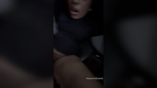 Car Sex After Work In The Rain