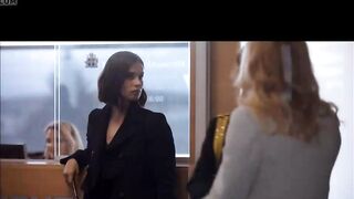 Heida Reed - lesbian scenes in Stella Blomkvist s01e05