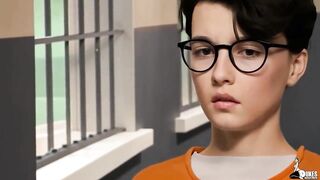 Non Binary Micky Becoming a prison bitch