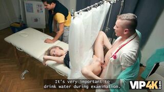 VIP4K. Doctor touched my pussy in clinic. Hot sex with Nela Decker & Steve Q