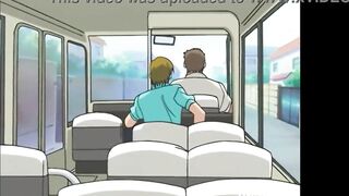 Hentai – Perv Old Bus Driver Fucks a Student [UNCENSORED]