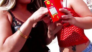 Jennifer Love and Lucy are going to get your dick hard, just like they do their men in...