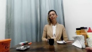 Convincing the girl in the coffee shop to have sex in the bathroom for money