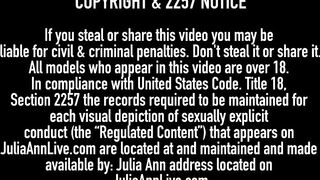 Lesbian Milfs Julia Ann & Nicki Hunter Finger Fuck & Suck!