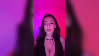 Horny Goth mommy wants you to come for her JOI