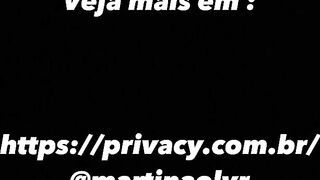 Martina Oliveira mostrando o cuzinho