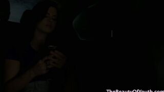 Teen lesbians sixty nine after one pees pants