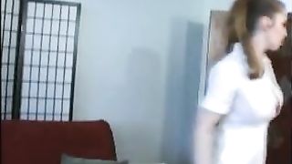 Dumb sex slave Veronica Stone gets an enema by Natali Demore